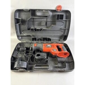 Black & Decker FireStorm CRS144 14.4V Recip Saw Case Battery Charger